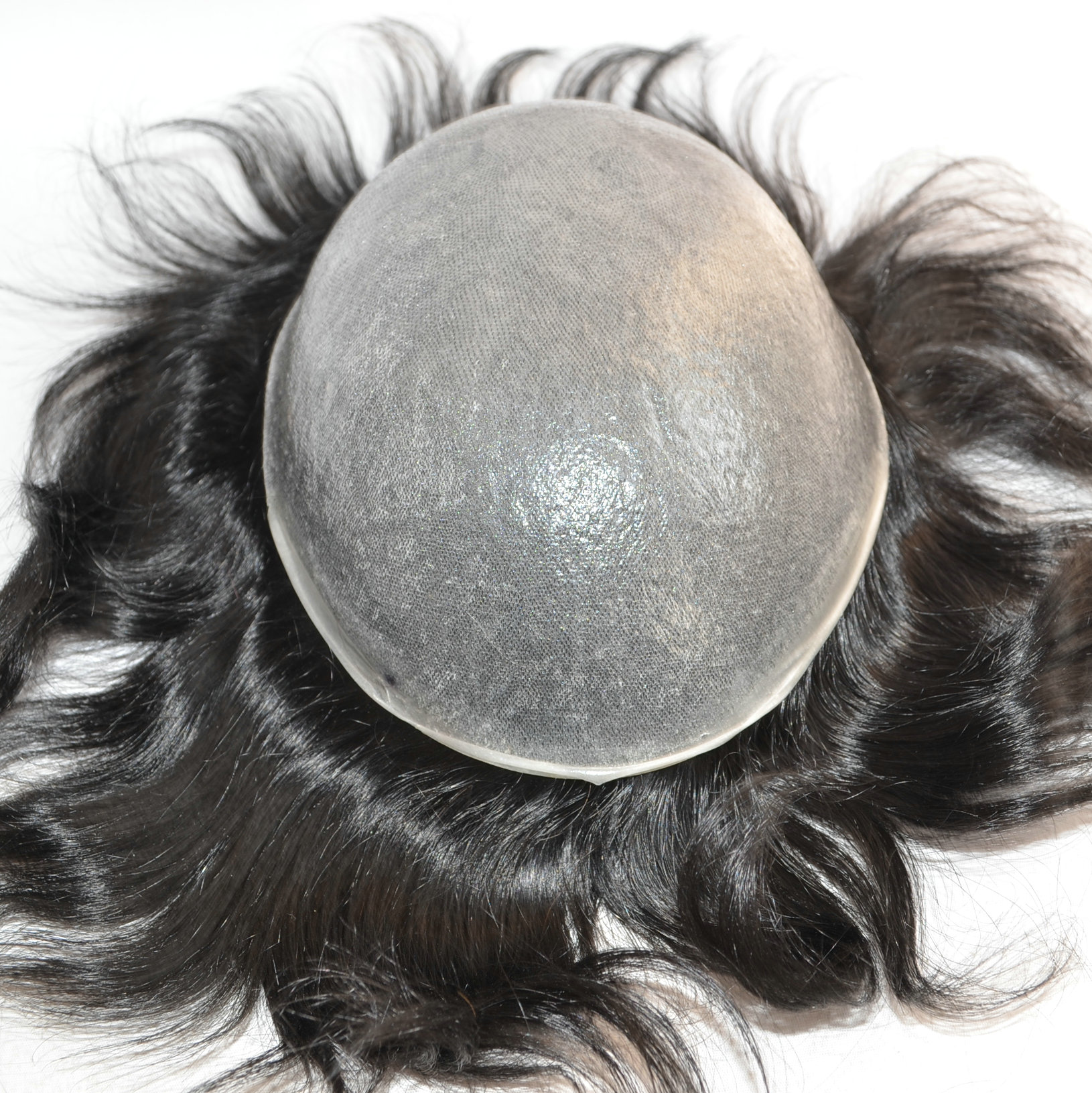 Thin skin toupee,man toupee pu,hair piece toupee HN276